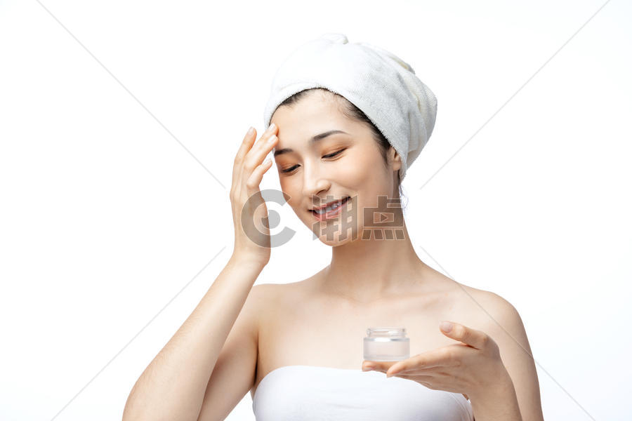 女性护肤面霜乳液图片素材免费下载