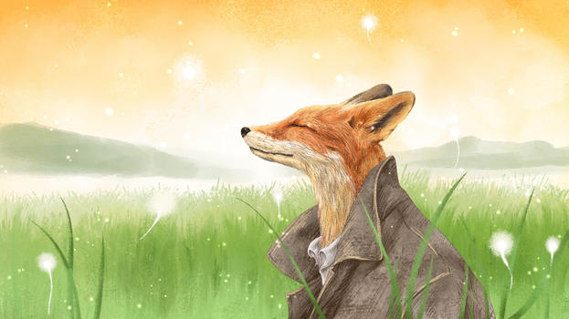 狐狸的思念图片素材免费下载