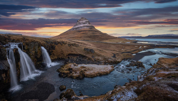 冰岛自然风光图片素材免费下载