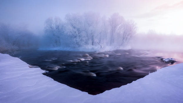 冬天风景图片素材免费下载