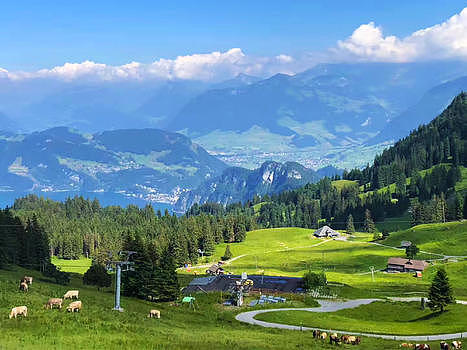 瑞士阿尔卑斯山脉图片素材免费下载
