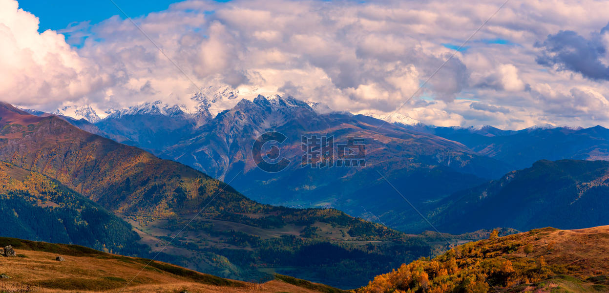 外高加索山脉图片素材免费下载