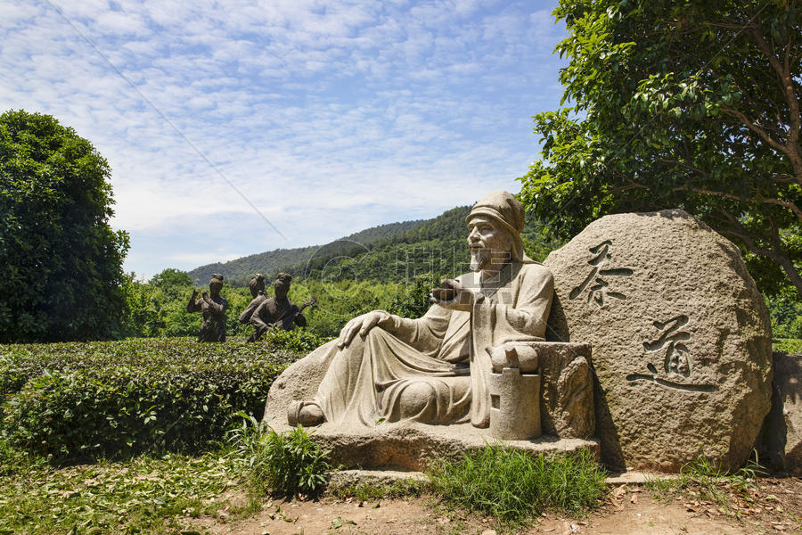 茶道雕像图片素材免费下载