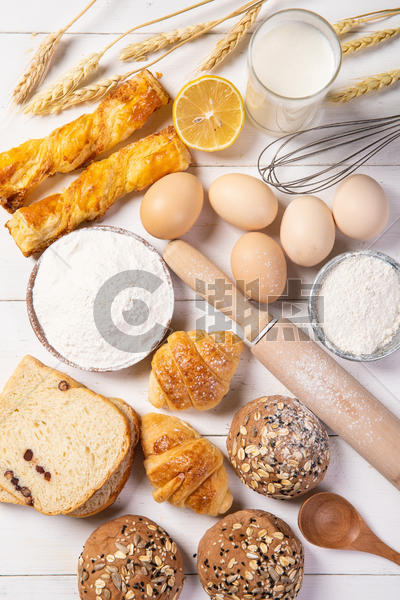烘焙面包早餐图片素材免费下载