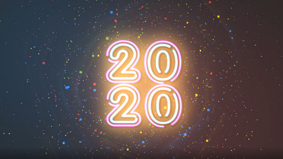 创意2020光效粒子开场ae模板视频的预览图