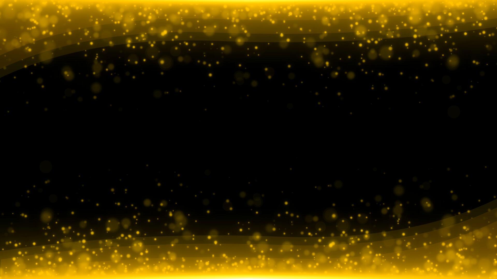 金色流光粒子视频的预览图