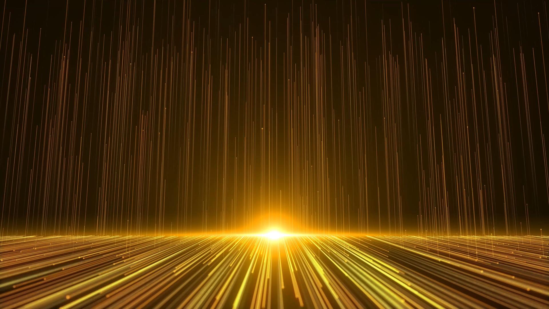 4K金色粒子上升视频的预览图