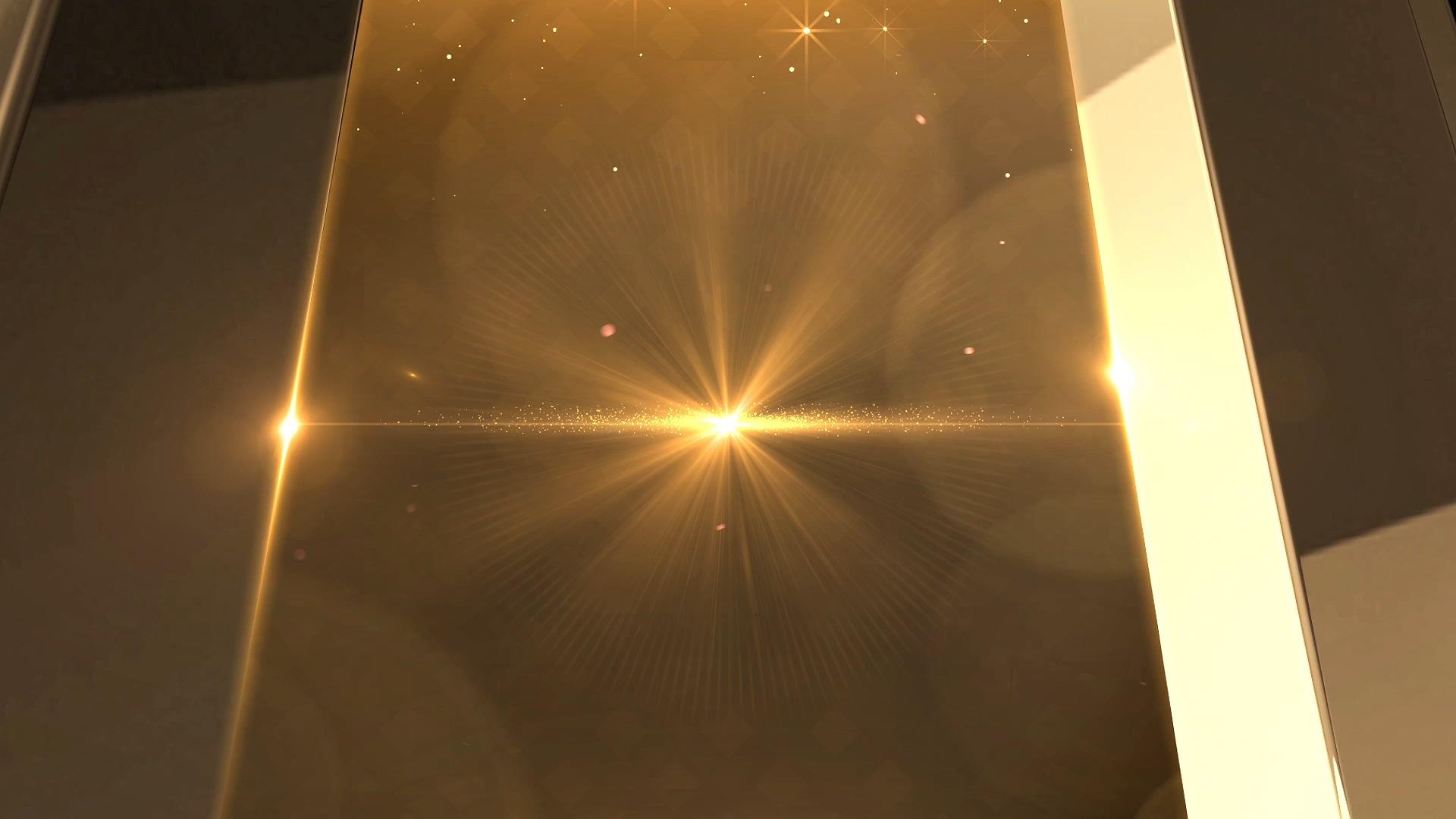 金色金属大门背景视频的预览图