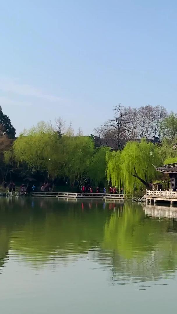 实拍5A级景区扬州瘦西湖视频集合视频的预览图