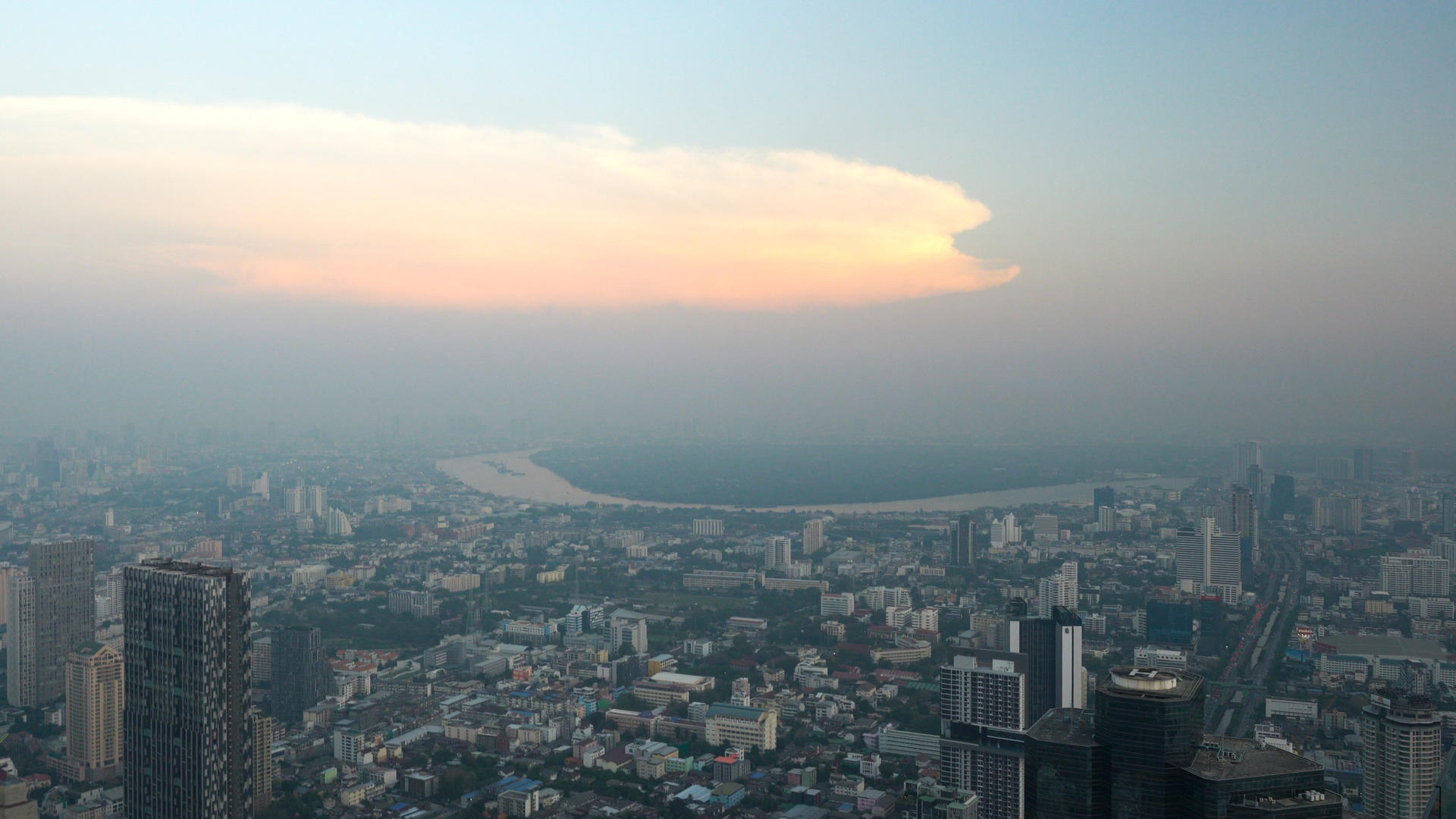 泰国曼谷城市全景实拍4K合集视频的预览图