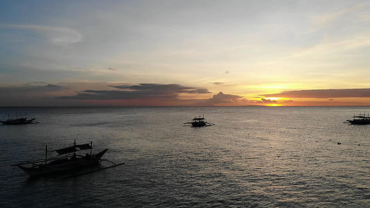 海上日出日落视频的预览图