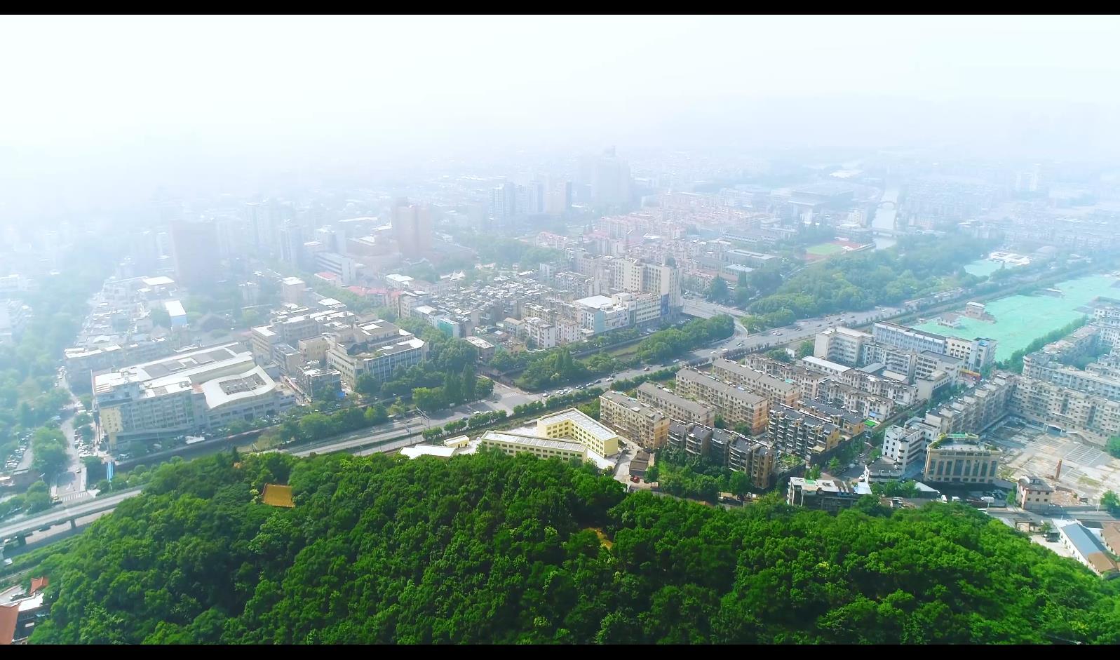 杭州萧山西山航拍视频的预览图