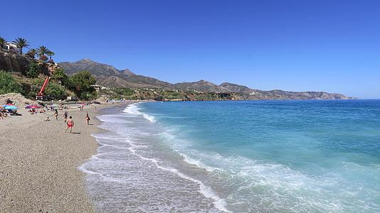 地中海夏季海滩4K实拍视频的预览图