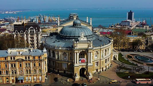 乌克兰敖德萨国立剧院全景视频的预览图