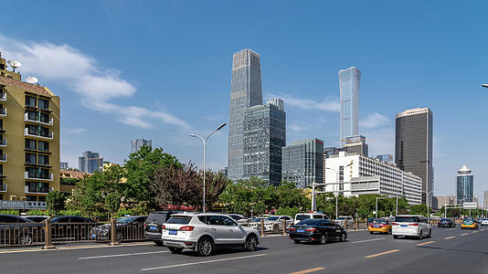 北京长安街国贸中心视频的预览图
