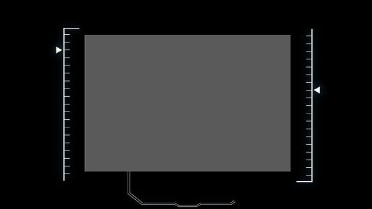 简洁线框边框透明视频背景元素视频的预览图