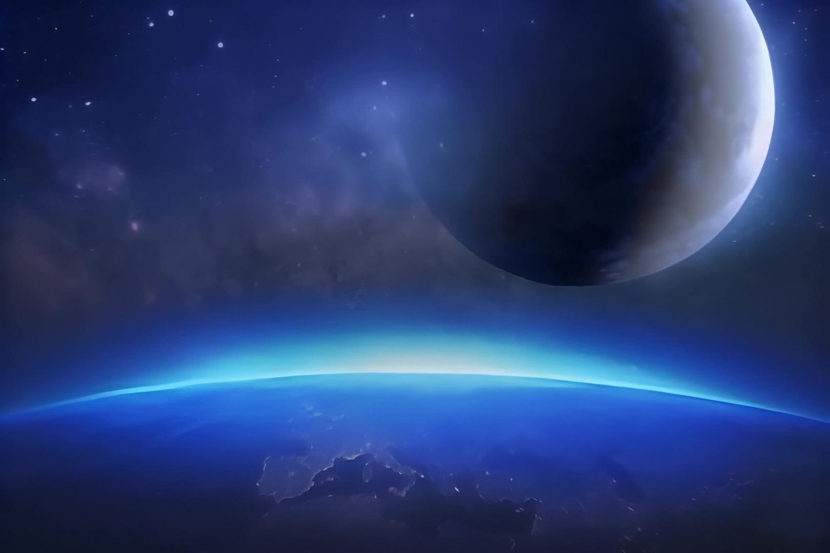 创造性的梦幻星球视频的预览图