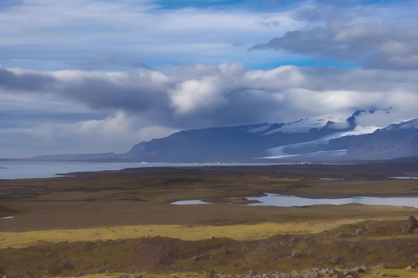 瓦特纳冰川国家公园欧洲冰岛视频的预览图