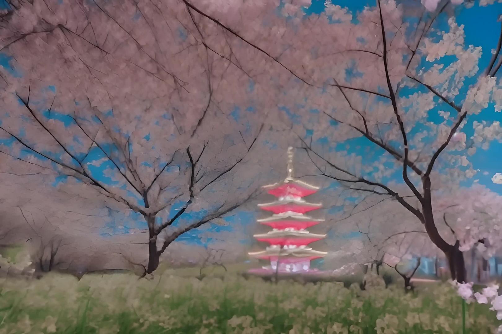 武汉东湖樱花园视频的预览图