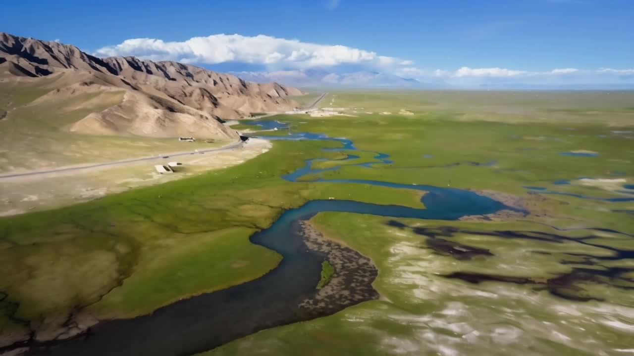 新疆巴音布鲁克草原国家自然保护区5A景区视频的预览图