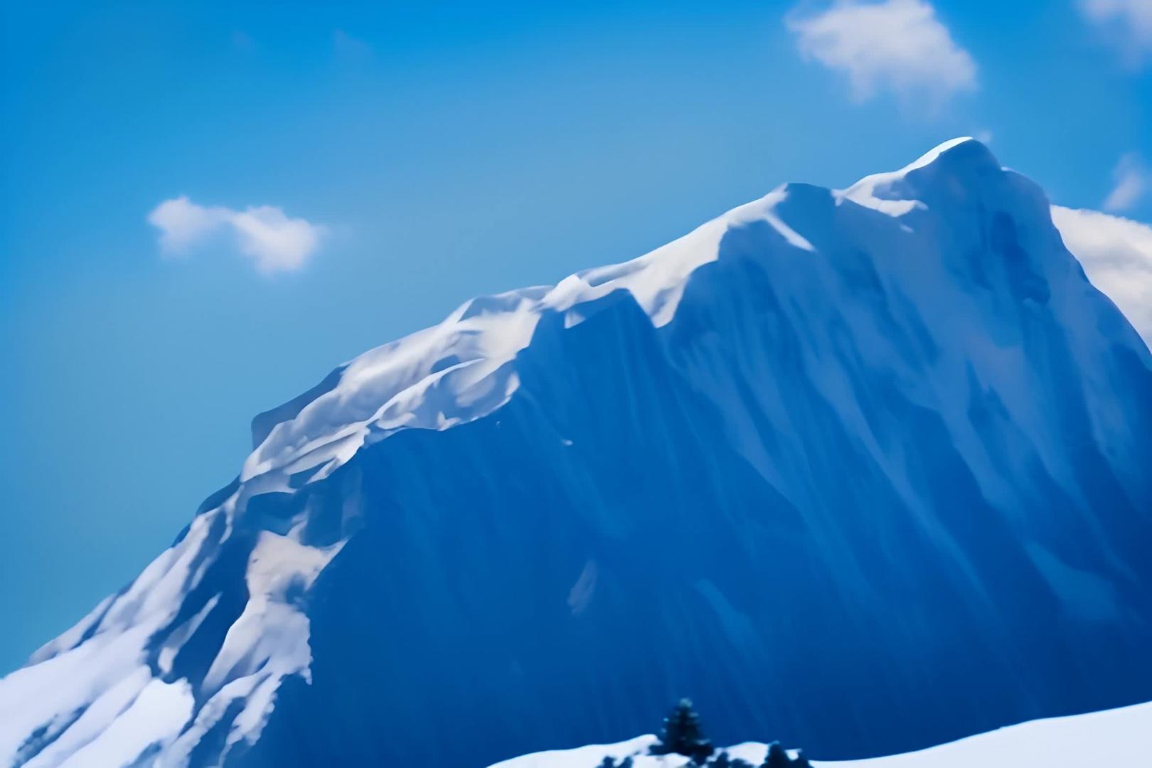 格聂神山是四川第三高峰视频的预览图