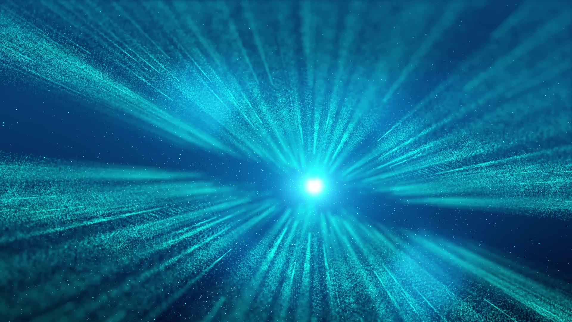 科技粒子光线视频的预览图