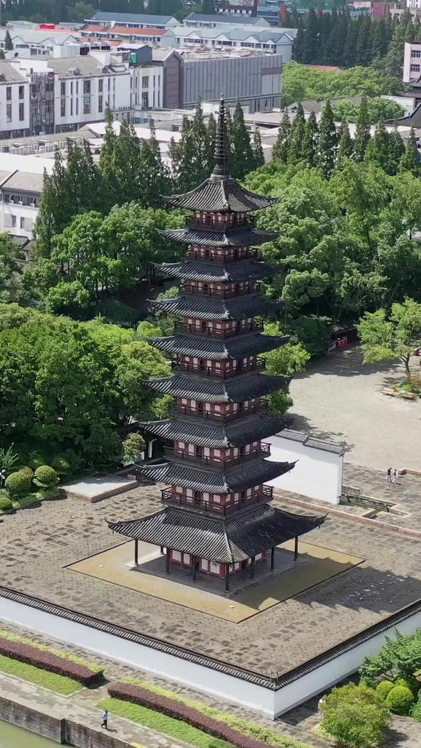 上海松江方塔园古建筑视频的预览图