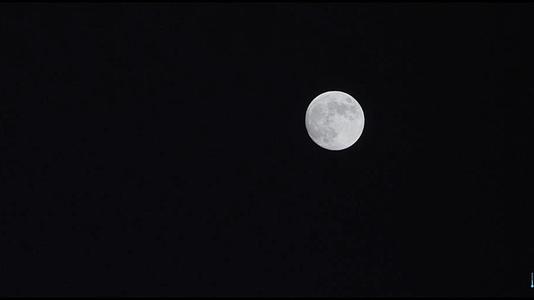 实拍月亮满月mp41080P视频素材