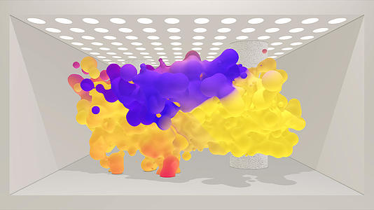 4K创色流动裸眼3D效果视频的预览图