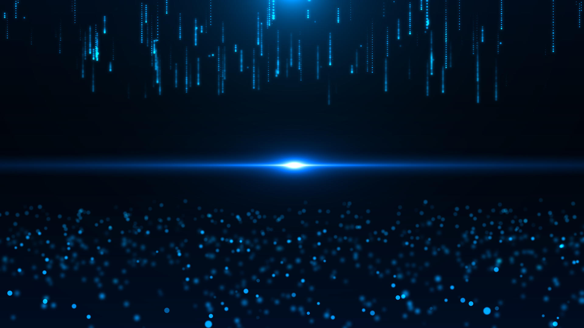 4K大气蓝色粒子背景元素视频视频的预览图