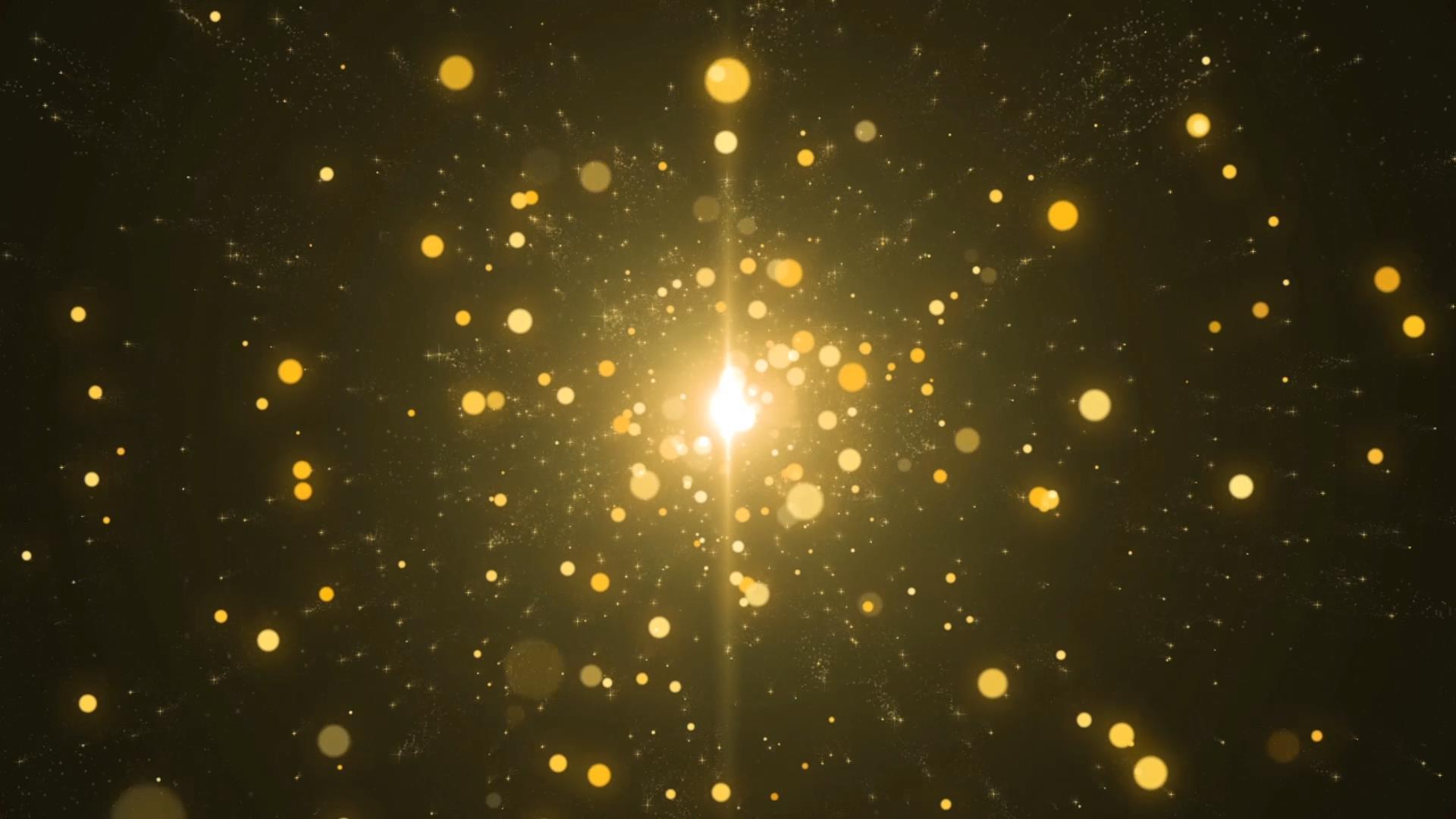 旋转星空粒子背景视频的预览图
