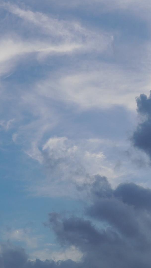 清新的蓝天白云海视频的预览图