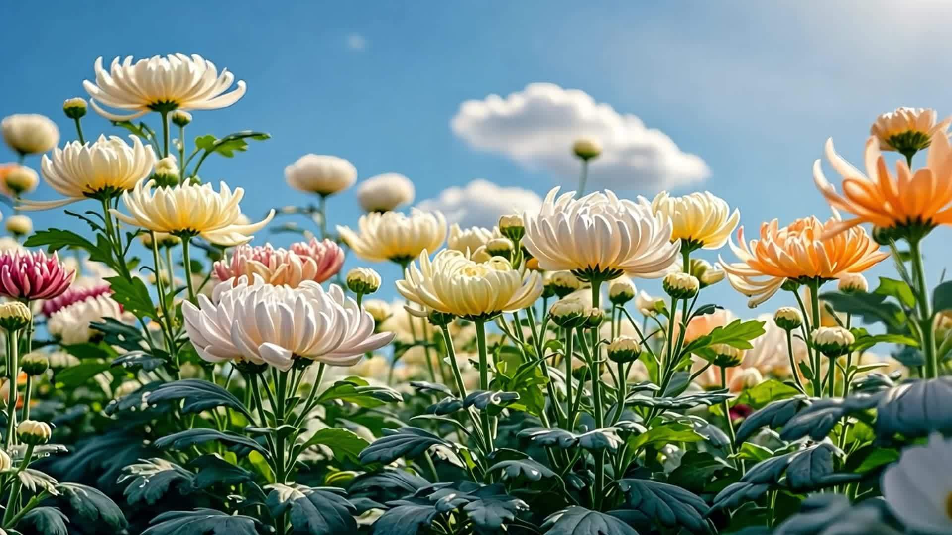 春初春立春花花开植物空镜头开花视频的预览图