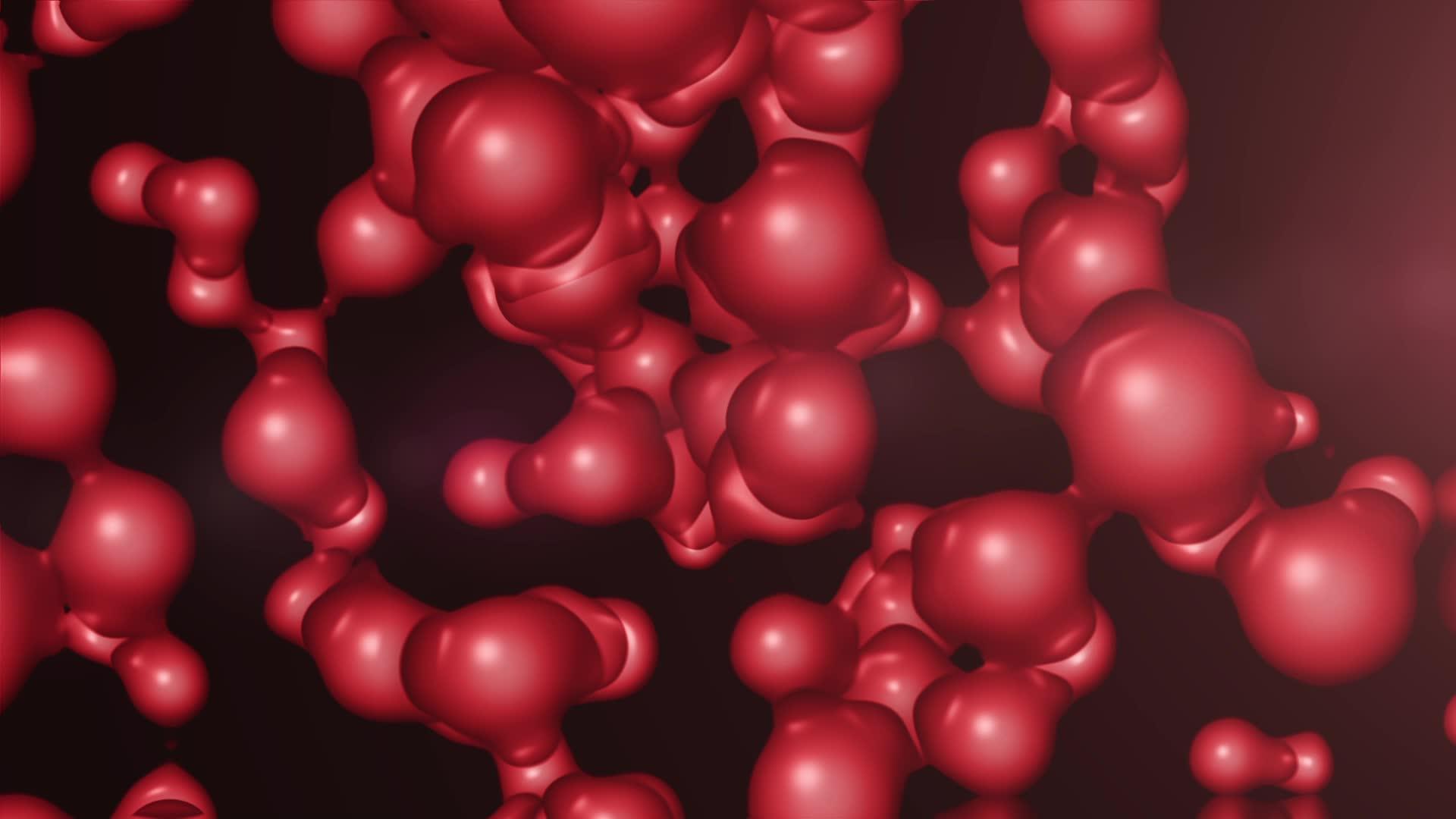 3d血细胞运动动画视频的预览图