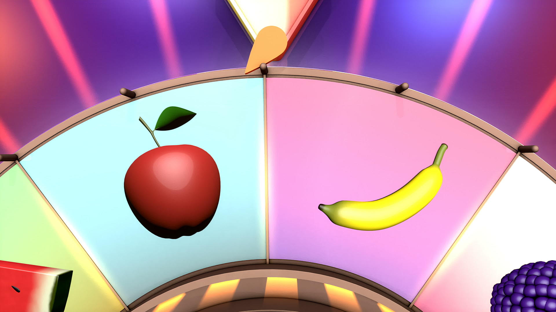 儿童视频动画水果葡萄车视频的预览图