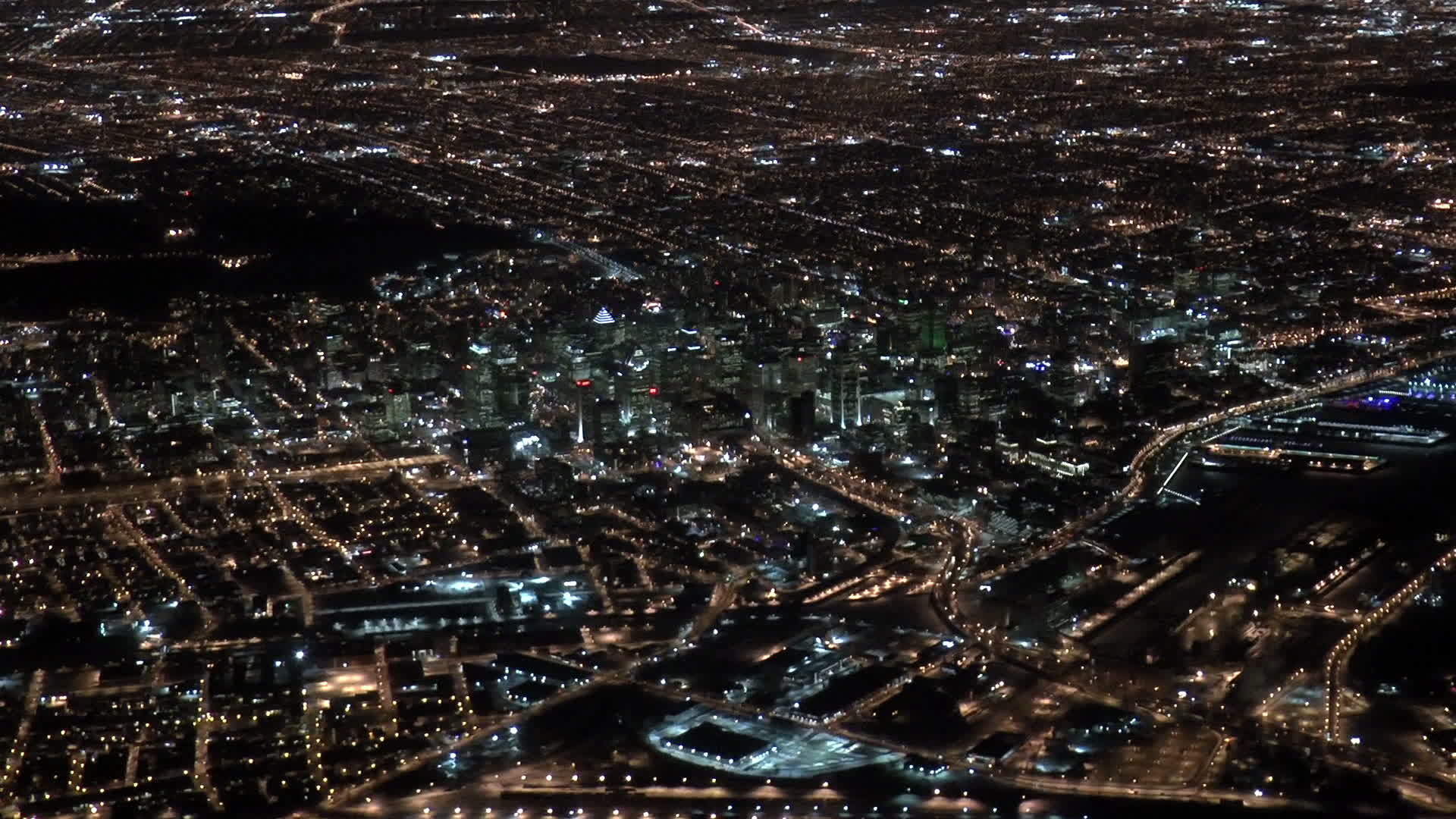 蒙特利尔加那达的空中视频视频的预览图