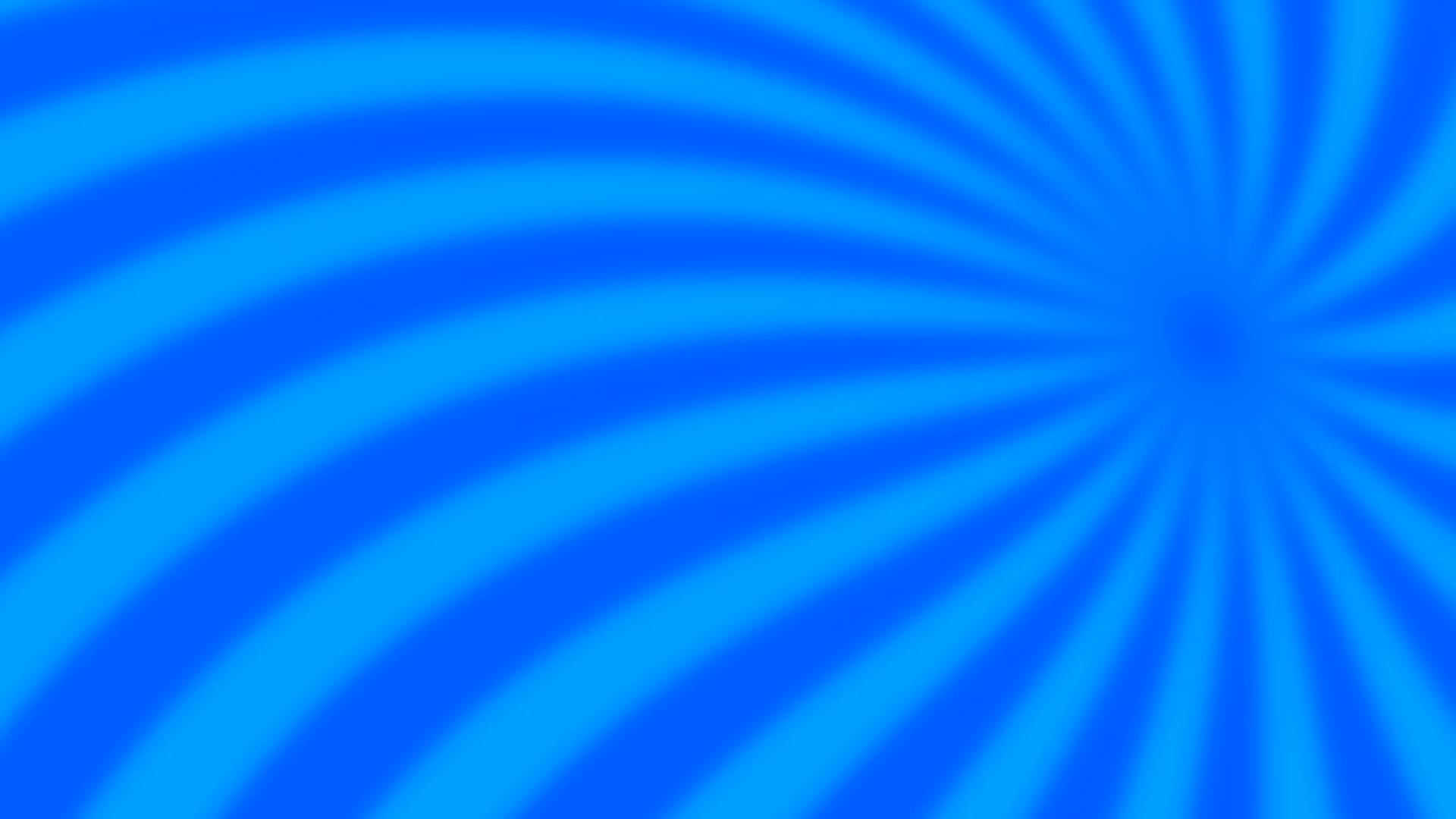 蓝色背景以中央圆圈中射线旋转的形式出现视频的预览图