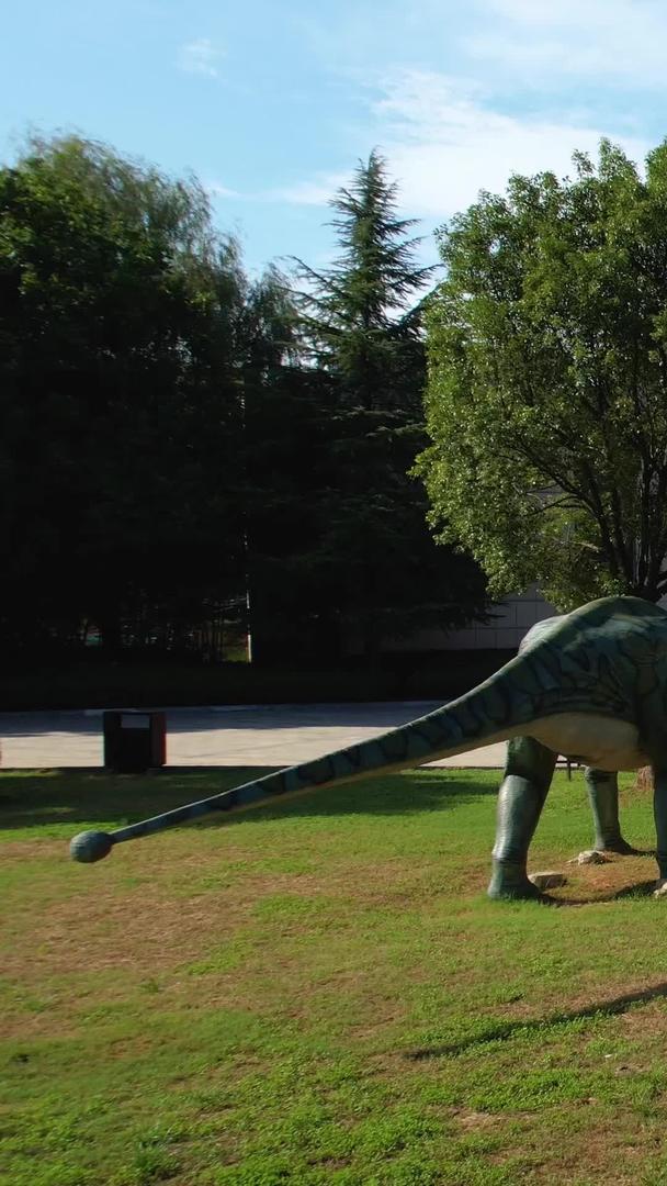 5A河南南阳西峡恐龙遗址景区恐龙蛋化石博物馆视频视频的预览图