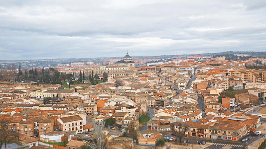 西班牙托莱多古城全景视频的预览图