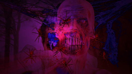 两个有效的恐怖僵尸cg混合动画介质视频的预览图