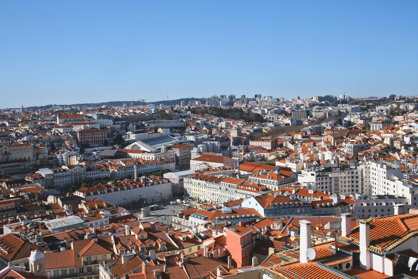 葡萄牙首都里斯本城市全景视频的预览图