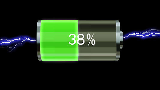 电池能量特效视频元素视频的预览图