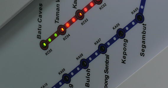 Malaysia库阿拉面包马拉西亚综合铁路系统视频的预览图