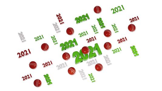 2021年板球设计了很多板球有反射视频的预览图