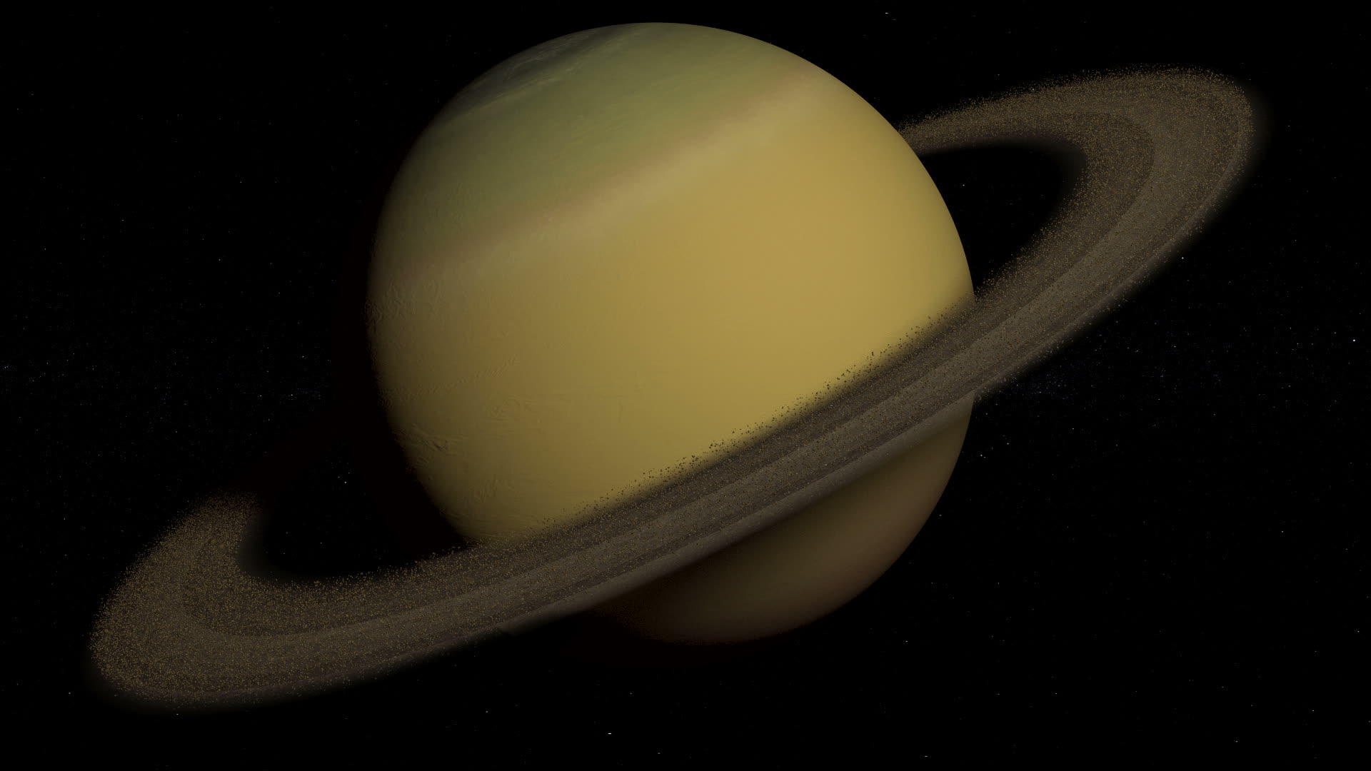 环形太阳系3D动画阿尔法视频的预览图