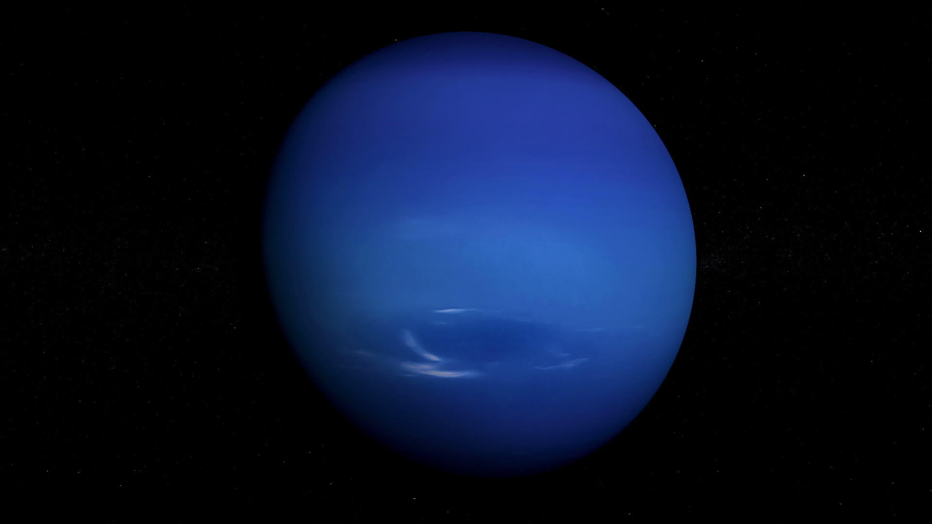 环绕太阳系3D动画阿尔法视频的预览图