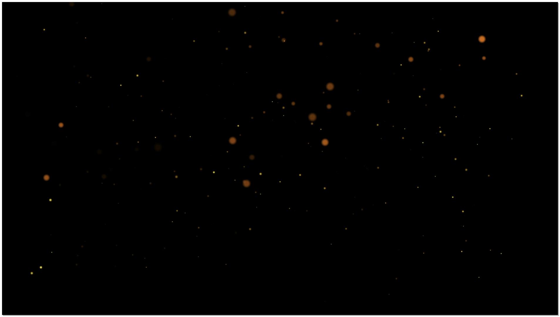 金色粒子萤火虫视频的预览图