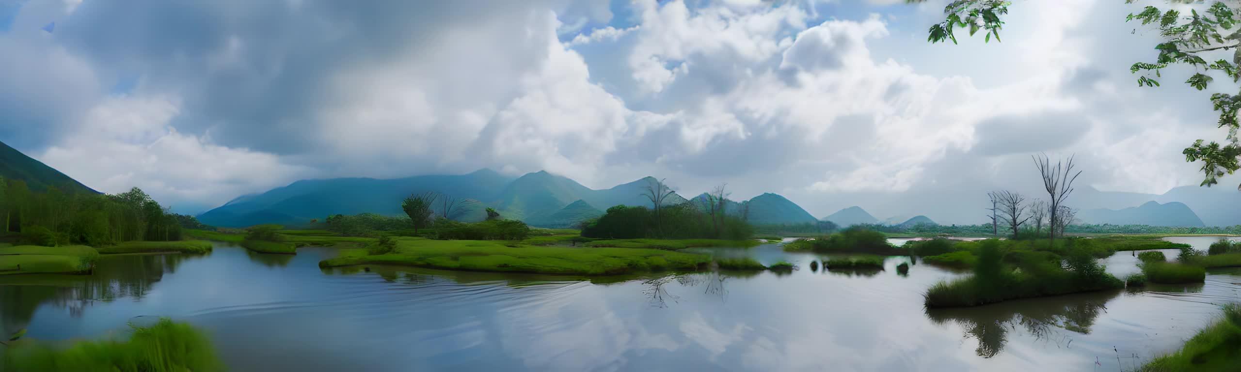 大九湖湿地旅游景点视频的预览图