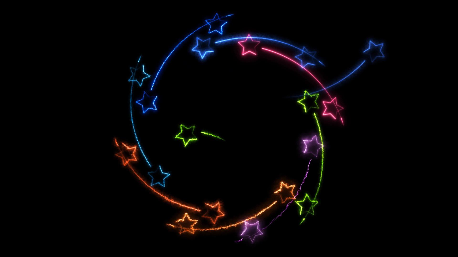 魔星滚动和恒星在中间框架内移动视频的预览图