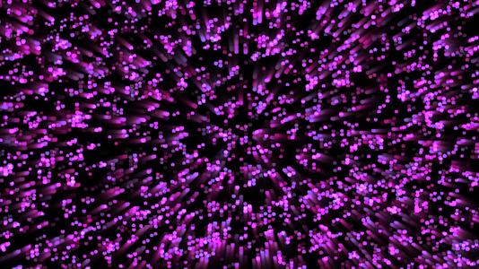 紫外线光辉粒子图案波形振动加速移动可视波技术数字视频的预览图